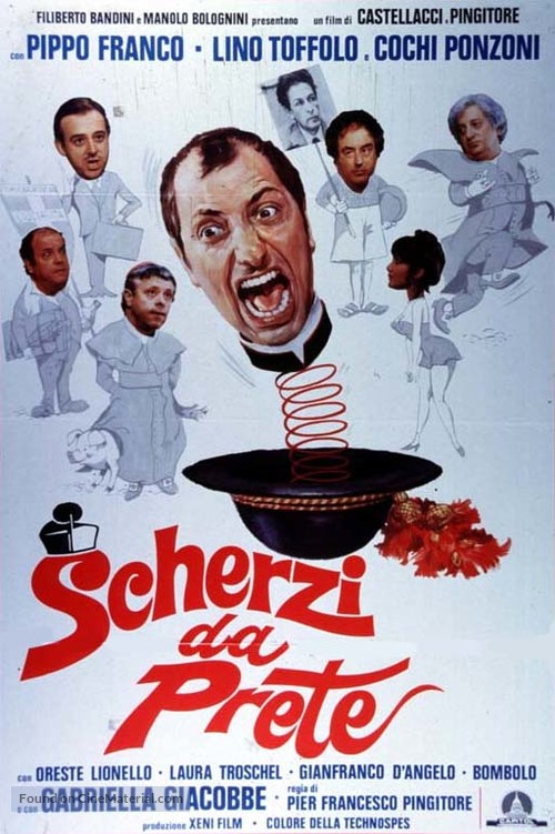 Scherzi da prete - Italian Movie Poster