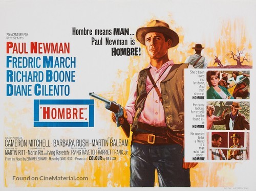 Hombre - British Movie Poster