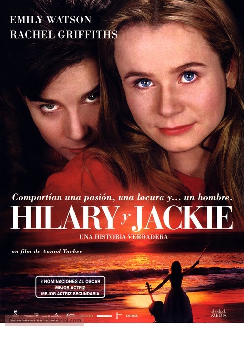 Hilary and Jackie - Spanish Movie Poster