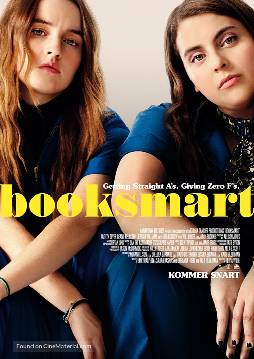 Booksmart - Swedish Movie Poster