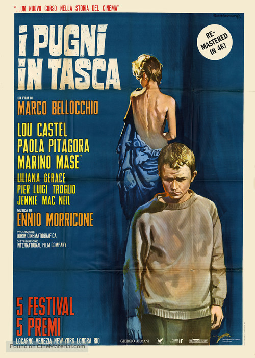 I pugni in tasca - Italian Re-release movie poster