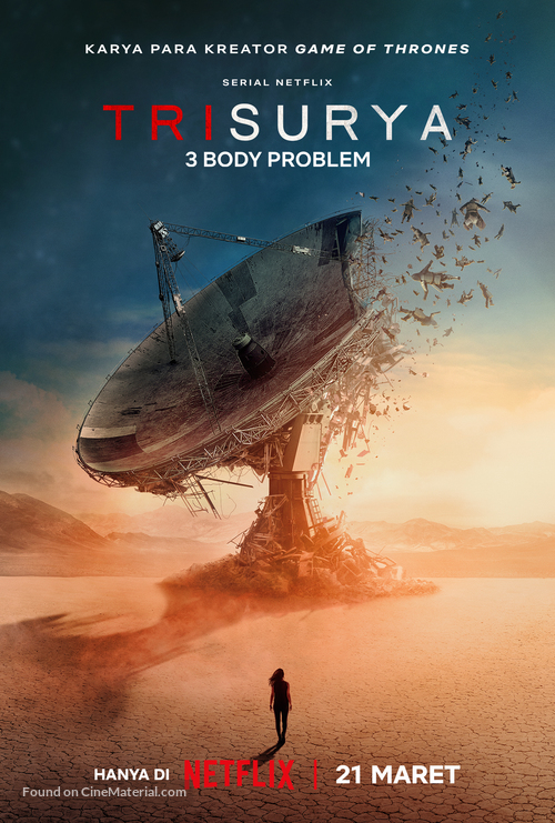 &quot;3 Body Problem&quot; - Indonesian Movie Poster