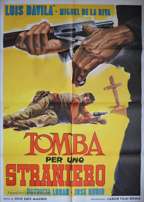 Tumba para un forajido - Italian Movie Poster