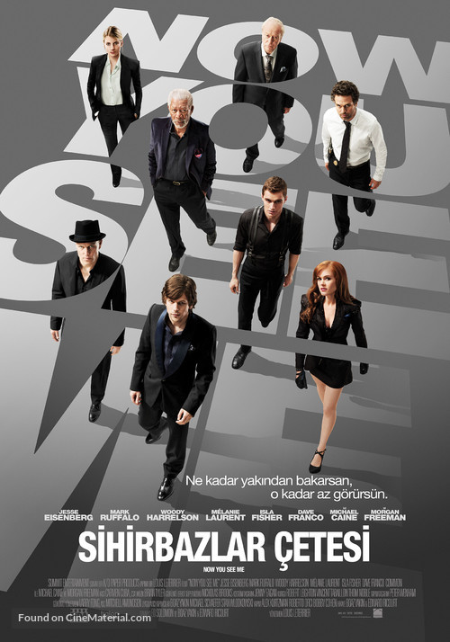 Now You See Me - Turkish Movie Poster