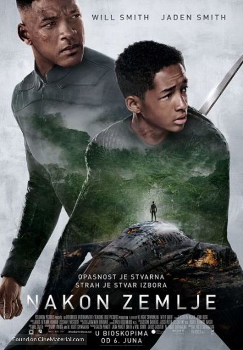 After Earth - Serbian Movie Poster