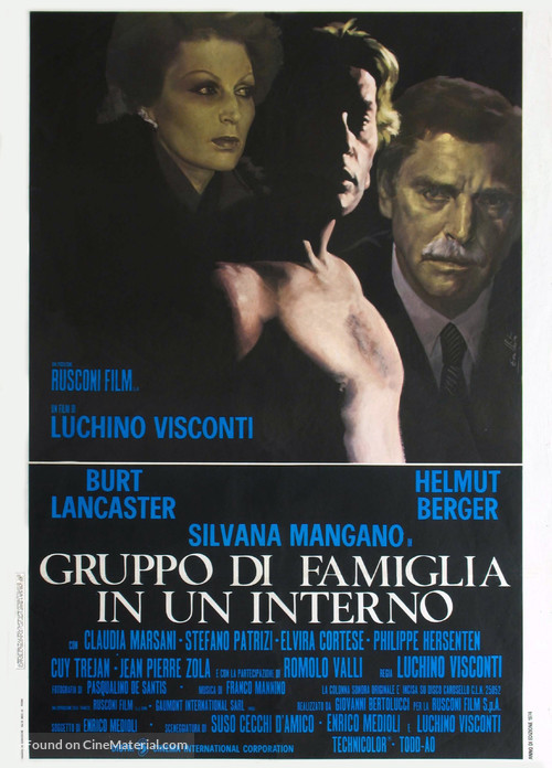 Gruppo di famiglia in un interno - Italian Movie Poster