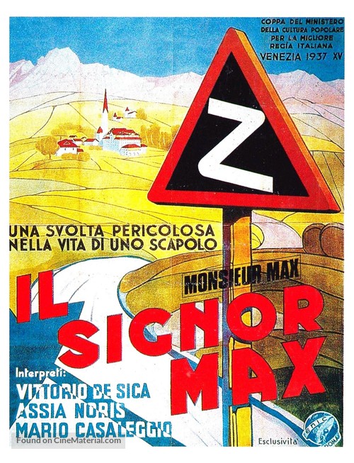 Il signor Max - Italian Movie Poster