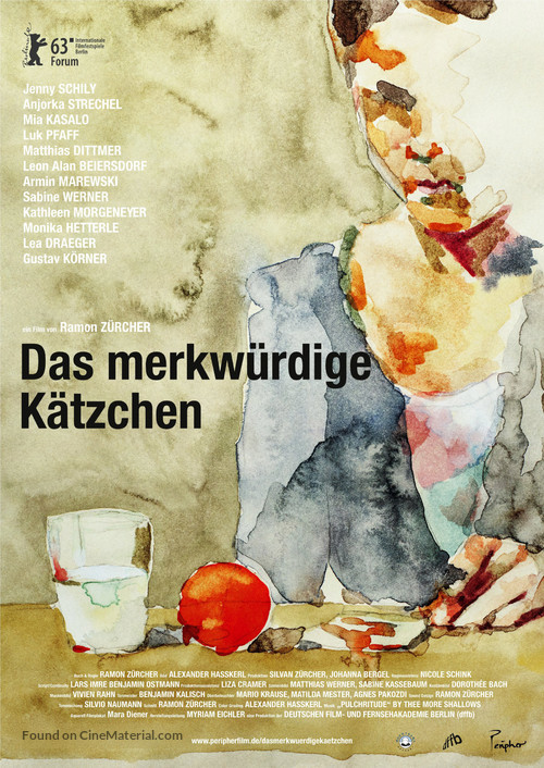 Das merkw&uuml;rdige K&auml;tzchen - German Movie Poster