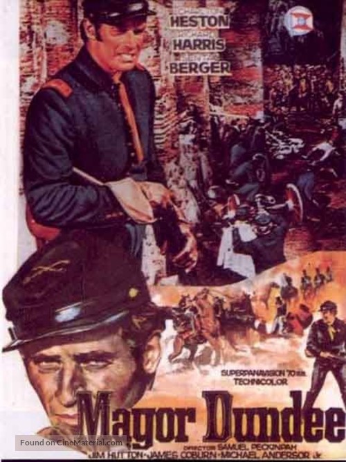 Major Dundee - German Movie Poster