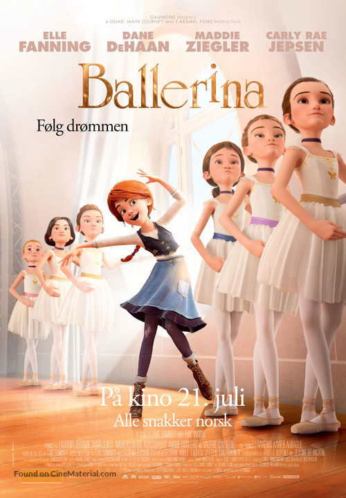 Ballerina - Norwegian Movie Poster