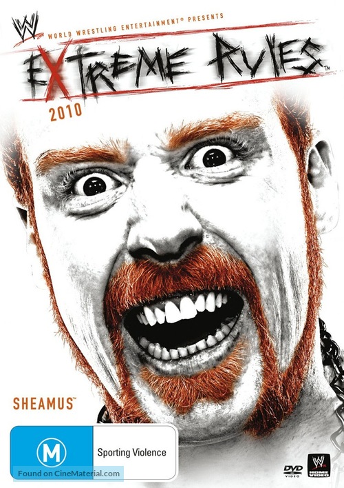 WWE Extreme Rules - Australian DVD movie cover