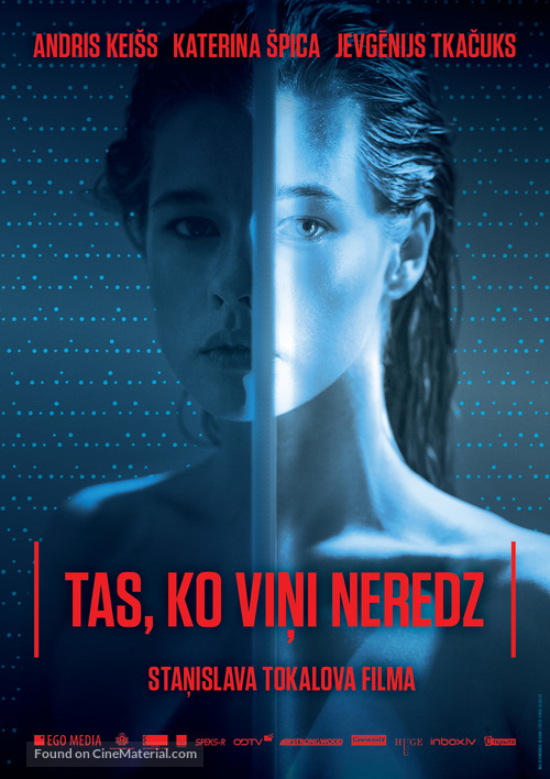 Tas, ko vini neredz - Latvian Movie Poster