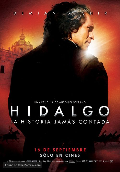 Hidalgo - La historia jam&aacute;s contada. - Mexican Movie Poster