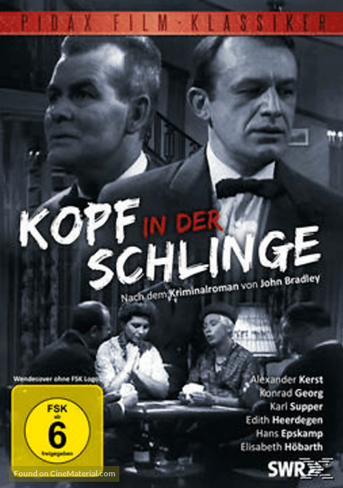 Kopf in der Schlinge - German Movie Cover