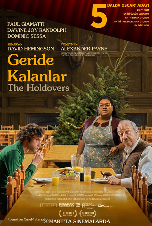 The Holdovers - Turkish Movie Poster
