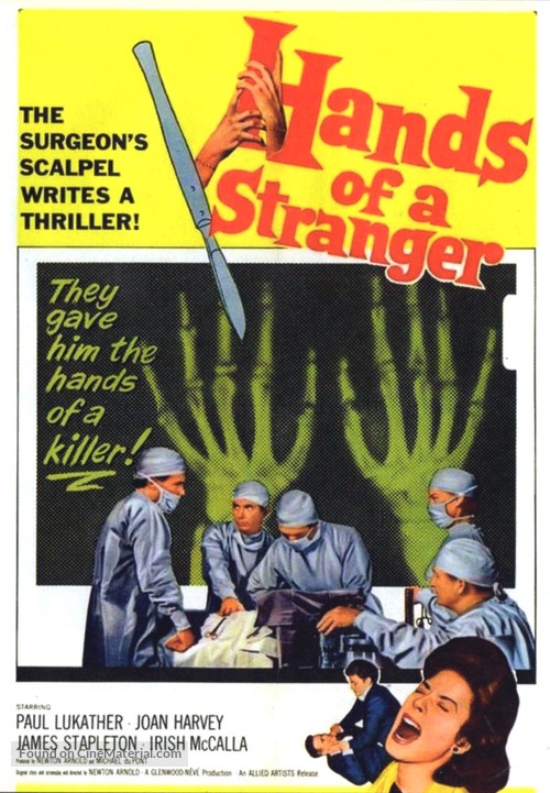 Hands of a Stranger - Movie Poster