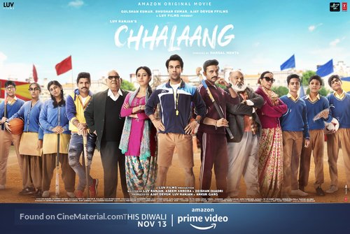 Chhalaang - Indian Movie Poster