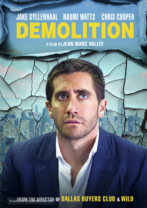 Demolition - Canadian DVD movie cover