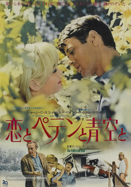 The Flim-Flam Man - Japanese Movie Poster