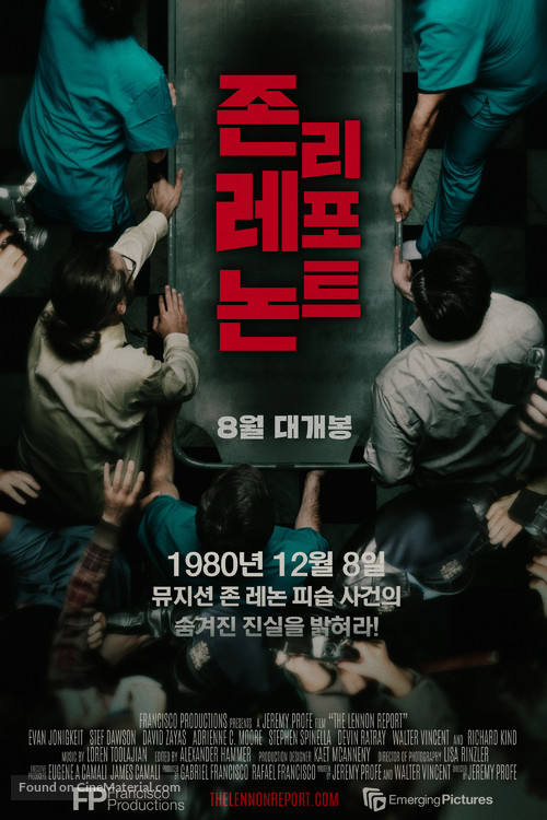 The Lennon Report - South Korean Movie Poster