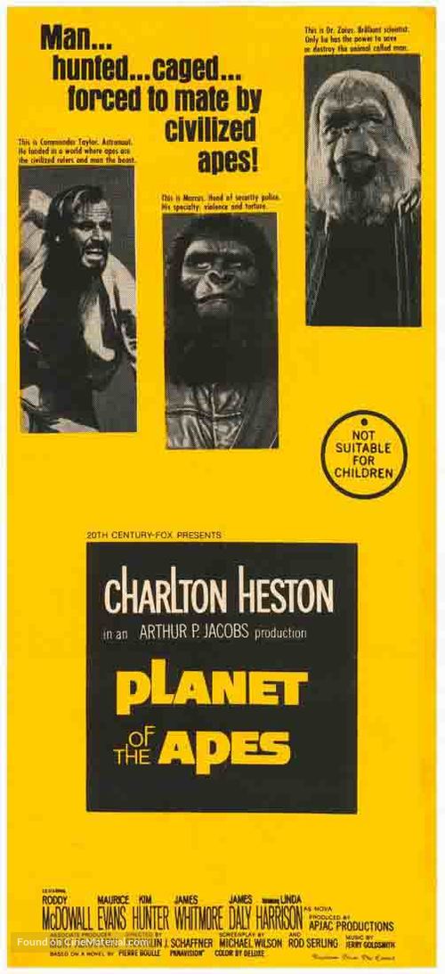Planet of the Apes - Australian Movie Poster