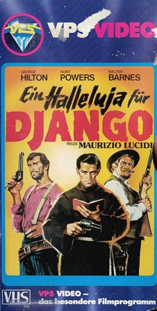 Pi&ugrave; grande rapina del west, La - German VHS movie cover