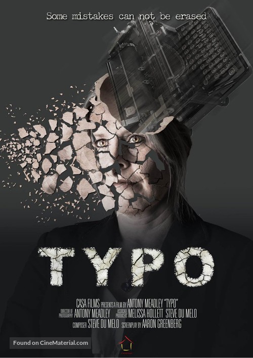 Typo - British Movie Poster