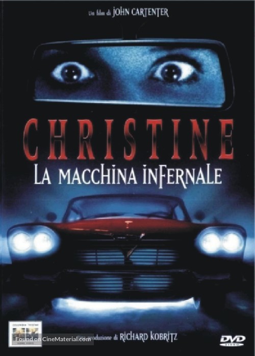 Christine - Italian DVD movie cover