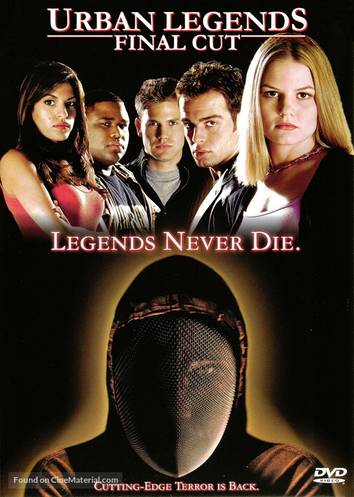 Urban Legends Final Cut - DVD movie cover