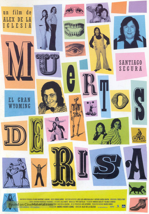 Muertos de risa - Spanish Movie Poster