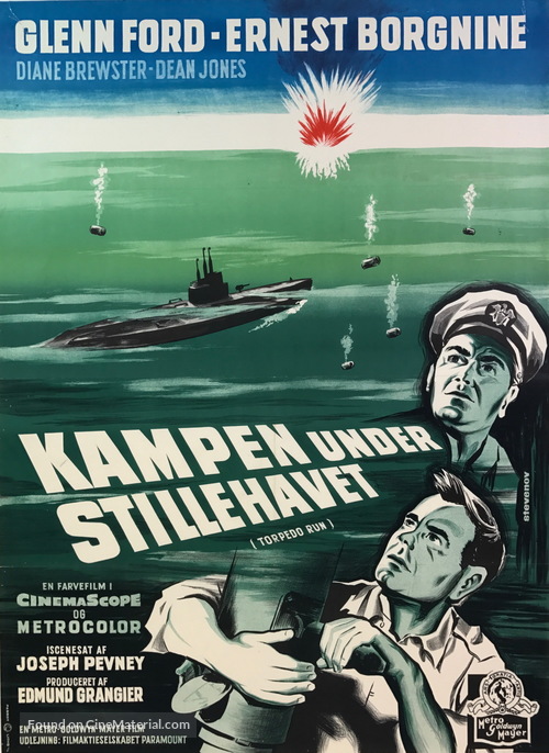Torpedo Run - Danish Movie Poster