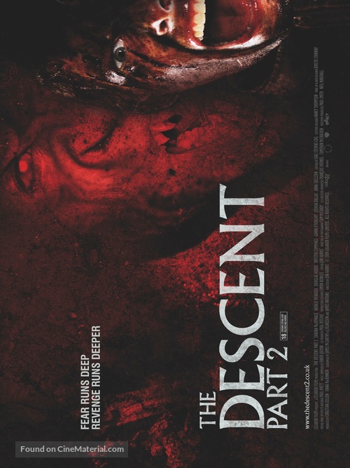 The Descent: Part 2 - British Movie Poster