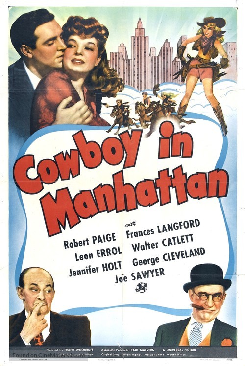 Cowboy in Manhattan - Movie Poster