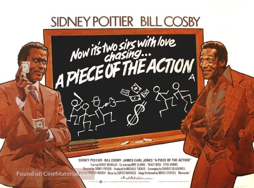 A Piece of the Action - British Movie Poster