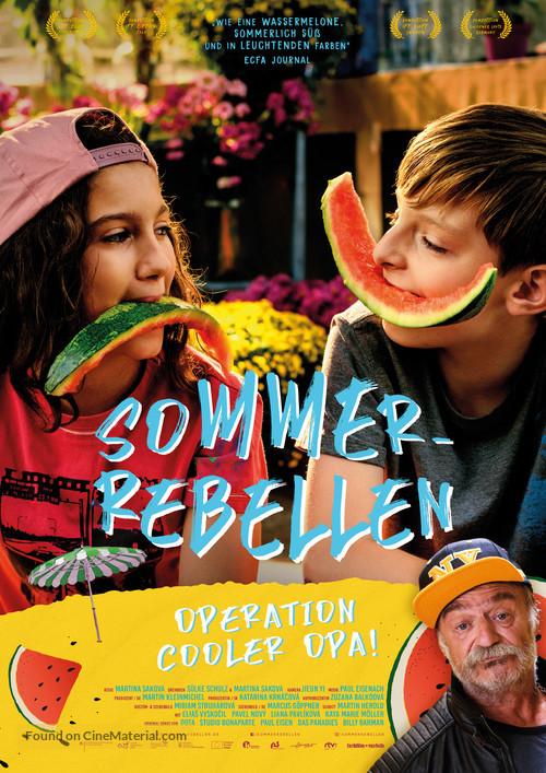 Summer Rebels - German Movie Poster