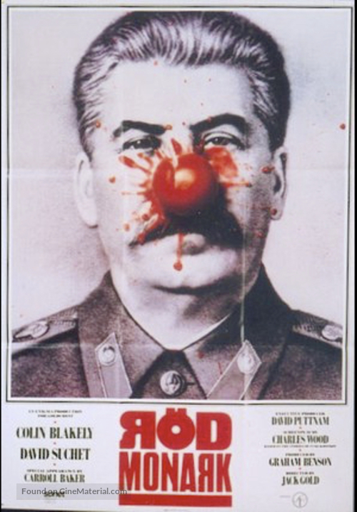 Red Monarch - Swedish Movie Poster