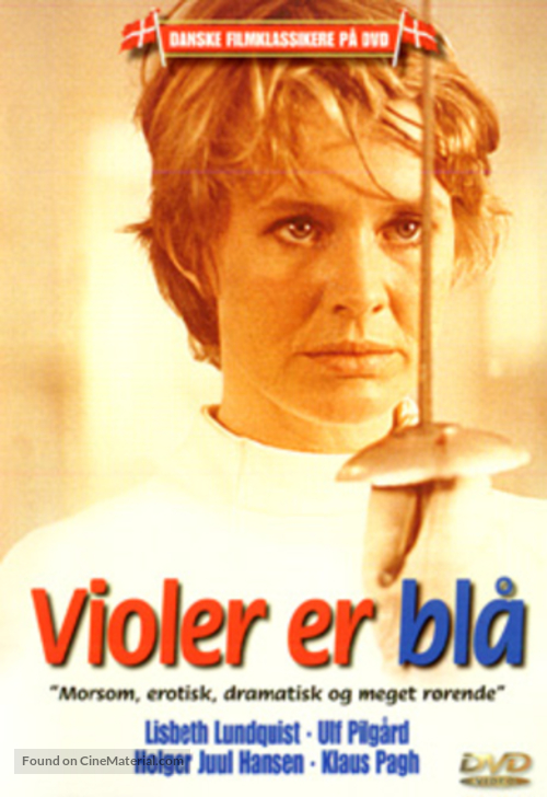 Violer er bl&aring; - Danish DVD movie cover