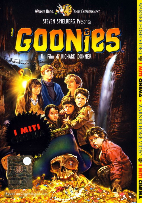 The Goonies - Italian Movie Cover