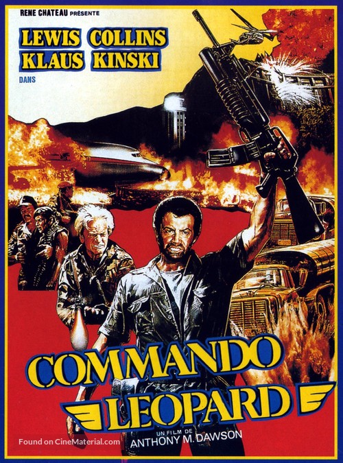 Kommando Leopard - French Movie Poster