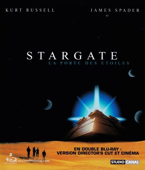 Stargate - French Blu-Ray movie cover