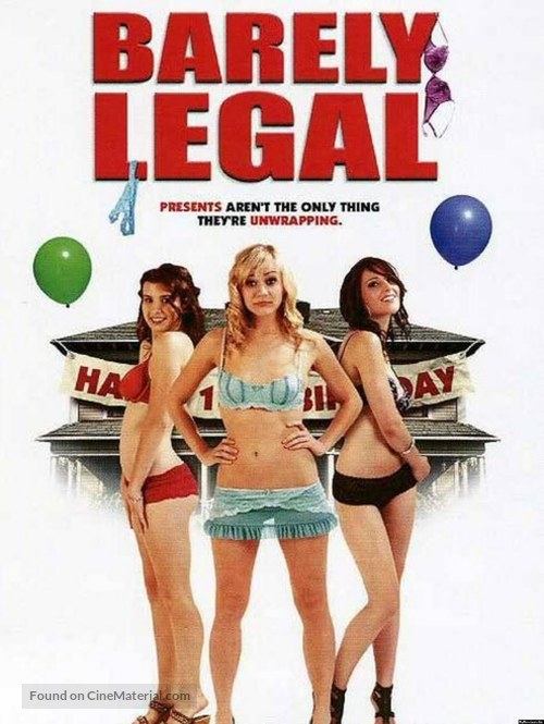 Barely Legal - DVD movie cover