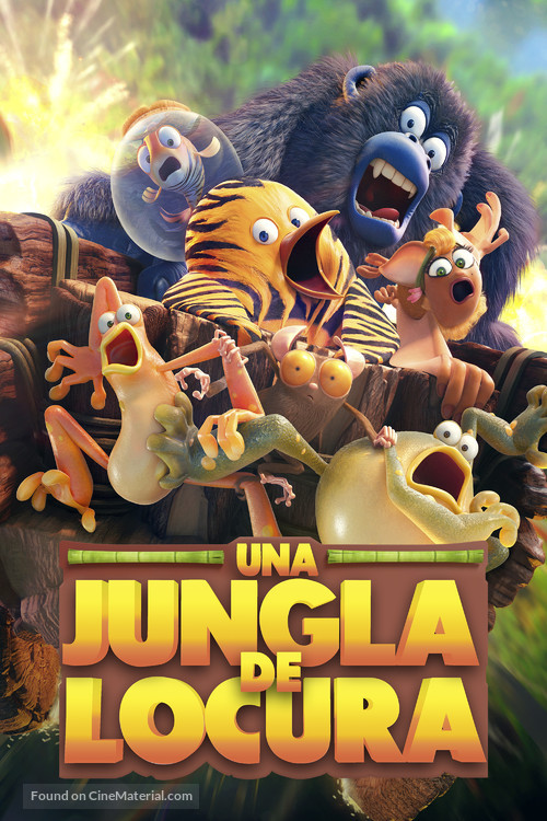 Les As de la Jungle - Mexican Movie Cover