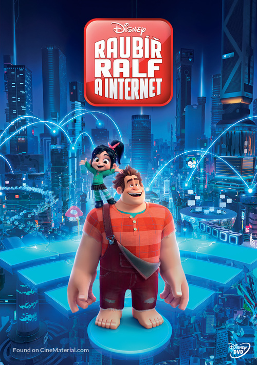 Ralph Breaks the Internet - Czech DVD movie cover