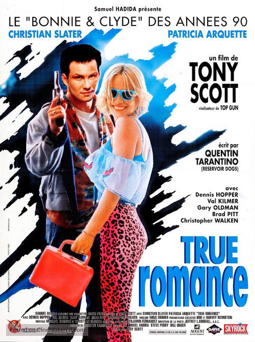 True Romance - French Movie Poster