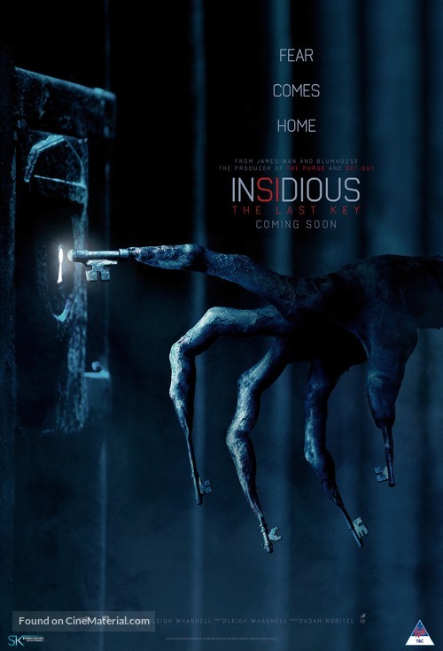 Insidious: The Last Key - South African Movie Poster