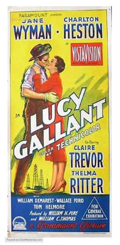 Lucy Gallant - Australian Movie Poster