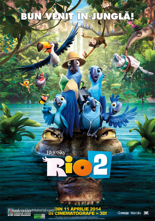 Rio 2 - Romanian Movie Poster