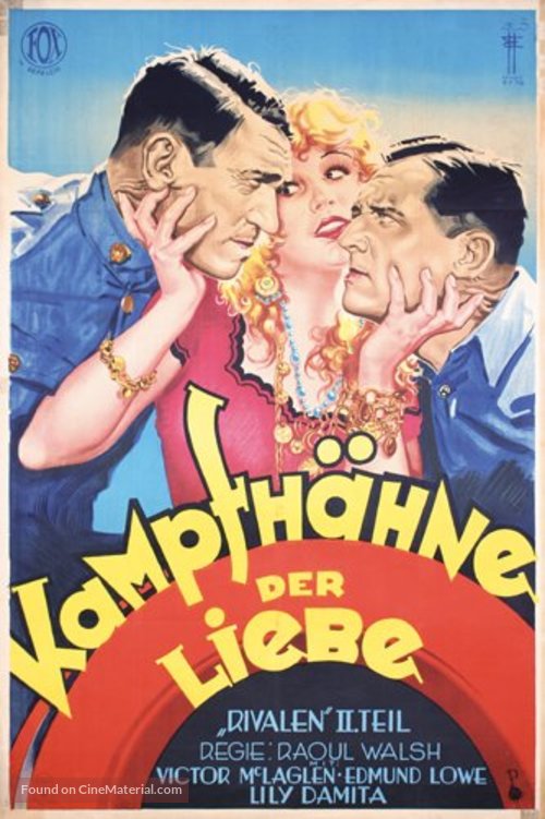 The Cock-Eyed World - German Movie Poster