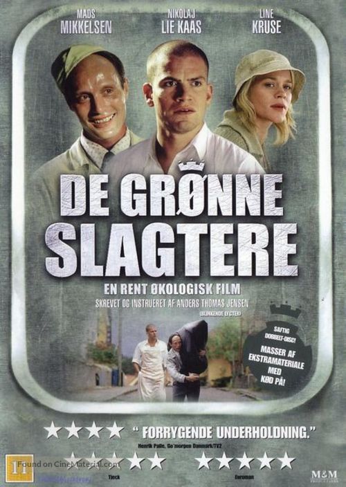 De gr&oslash;nne slagtere - Danish DVD movie cover