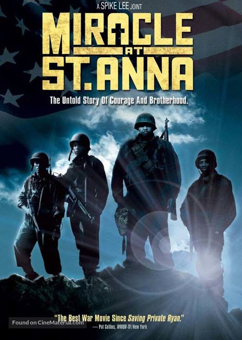Miracle at St. Anna - DVD movie cover